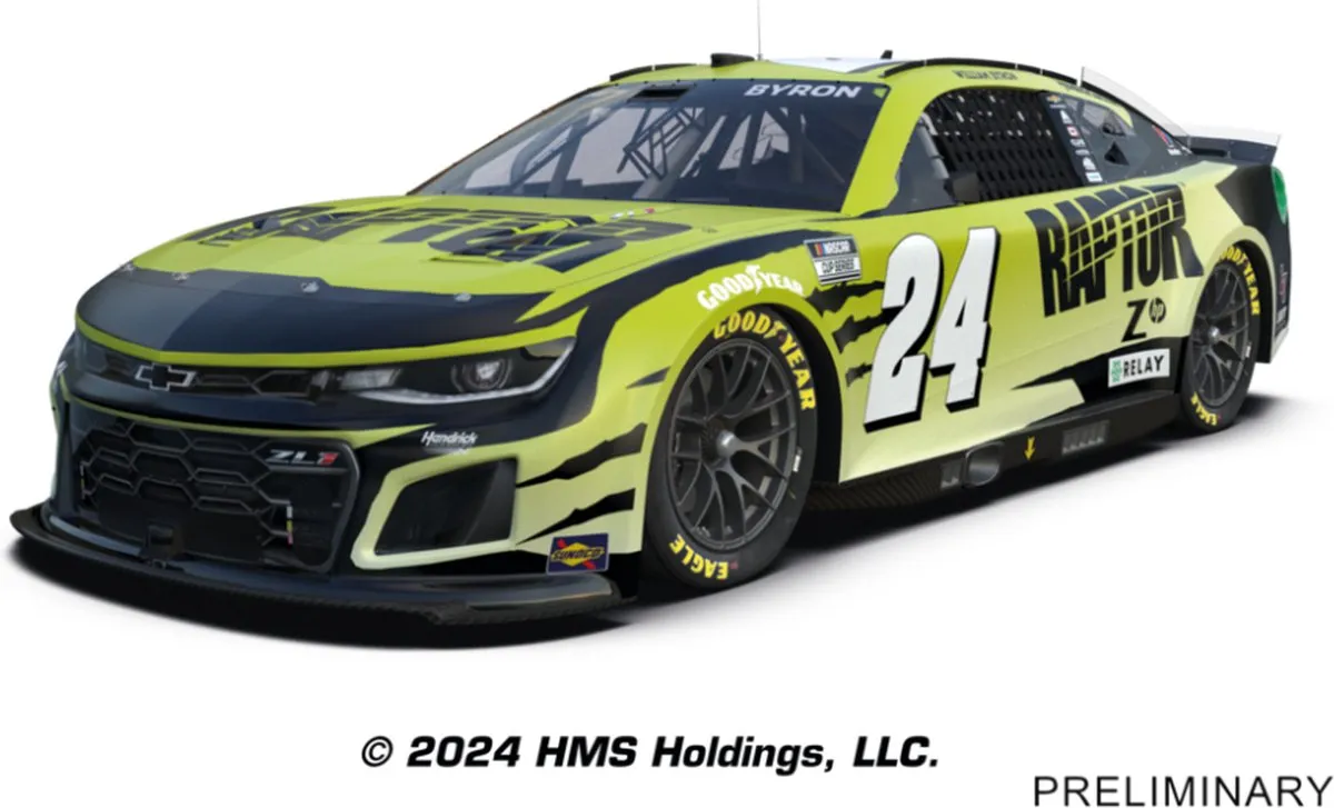 Carrera Go!!! NASCAR Camaro NextGen ZL1 Hendrick Motorsports William Byron 24 - Multi