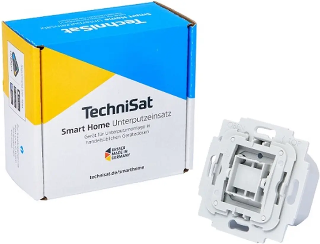 TechniSat Smart-Home dimmer met vlakwip (inbouwdoos, Z-Wave Plus, slimme dimming