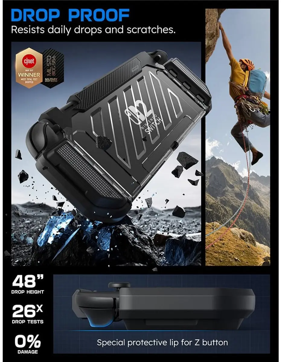 Supcase Unicorn Beetle PRO 13534 Hoes Nintendo Switch 2 - Zwart