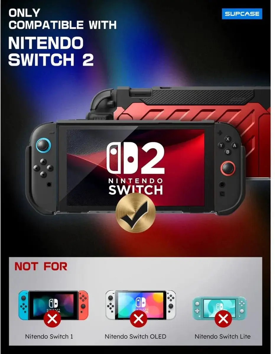 Supcase Unicorn Beetle Pro Case Nintendo Switch 2 - Zwart