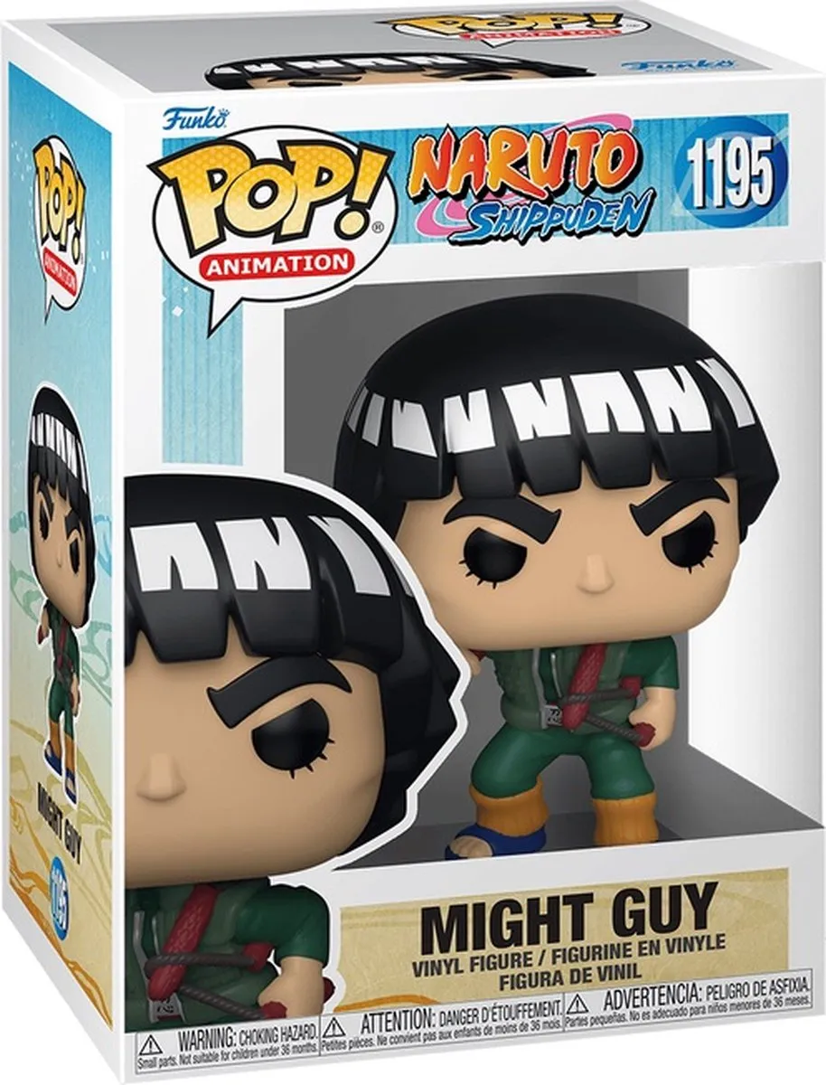 Funko Pop! Animation Naruto Might Guy 58008 - Veelkleurig