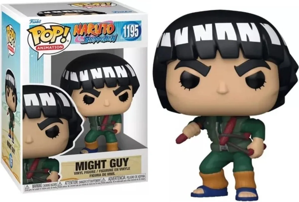 Funko Pop! Animation Naruto Might Guy 58008 - Veelkleurig