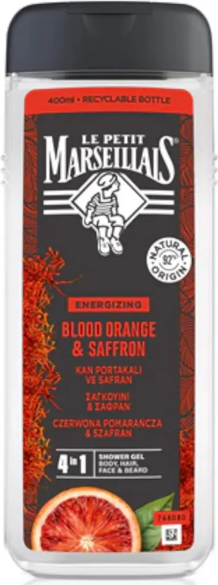 Le Petit Marseillais douchegel 380ML Blood Orange & Saffron