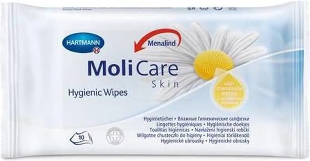 Hartmann Molicare Skin Vochtige Doekjes L - 10 Stuks