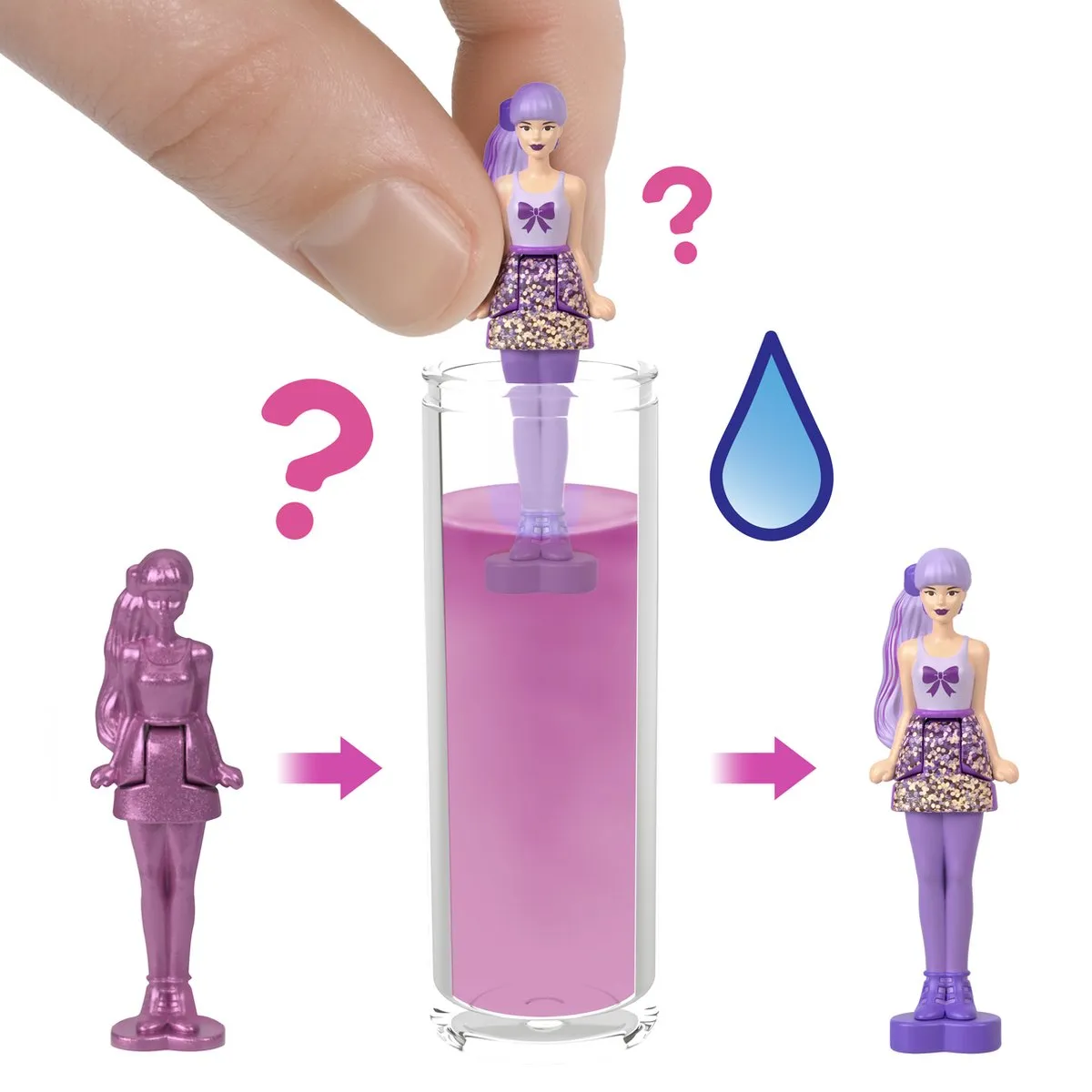 Barbie Mini BarbieLand HYF19 Mini Pop - 3,8 cm