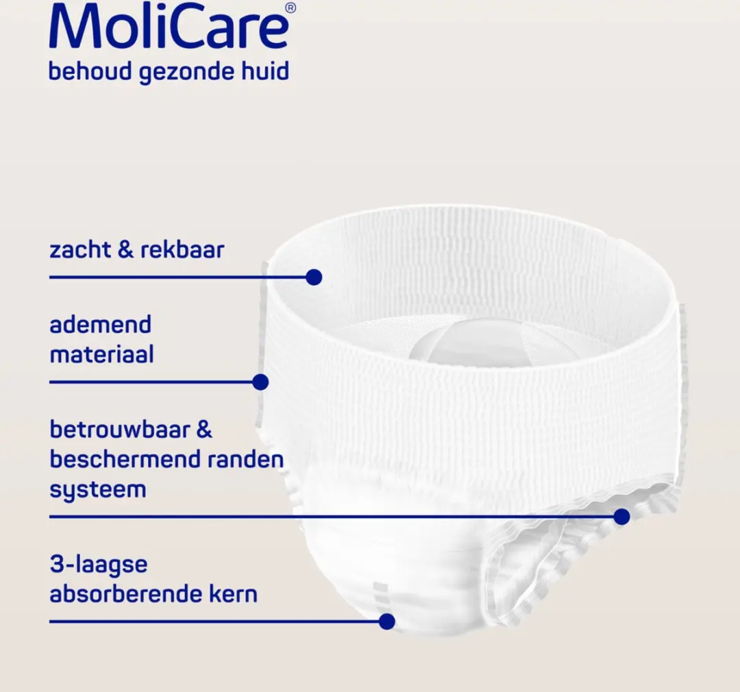 Hartmann Molicare Premium Mobile Incontinentiebroekjes Man XL - 14 Stuks - afbeelding 6 van 6