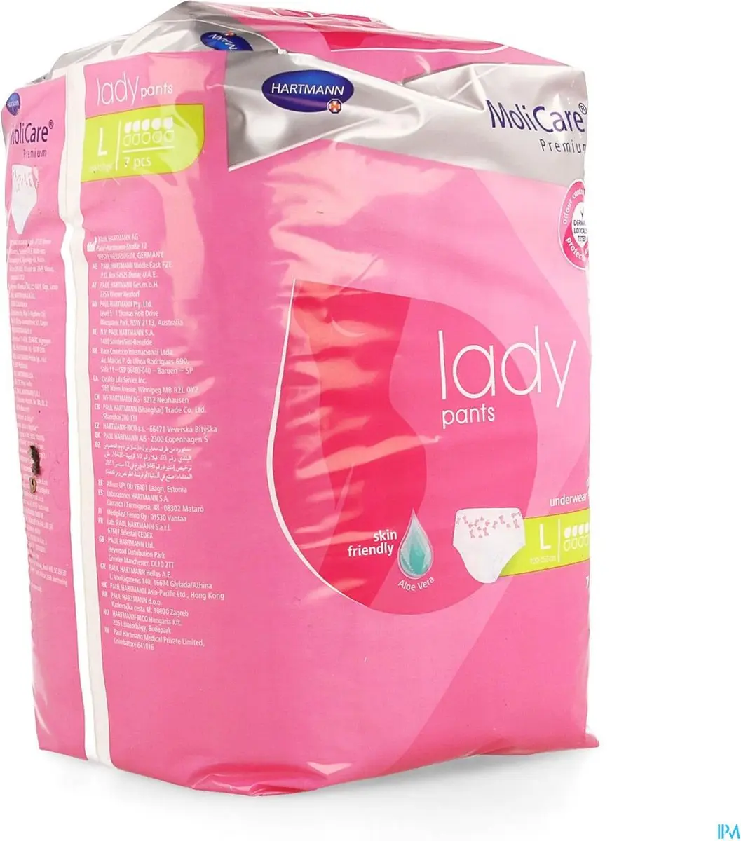 Hartmann MoliCare Premium Lady Pants 5 Drops Large - 7 Stuks