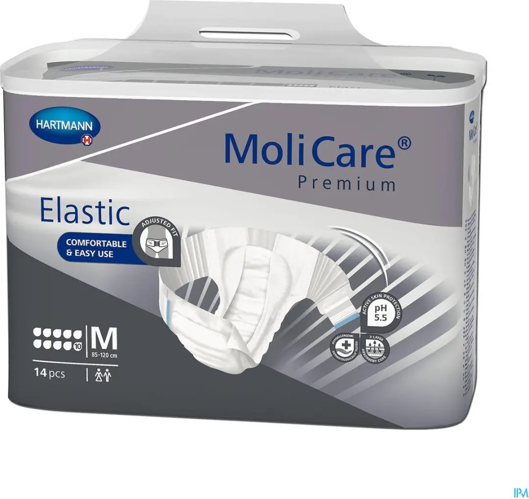 Hartmann Molicare Premium Slip Elastic Medium - 14 Stuks