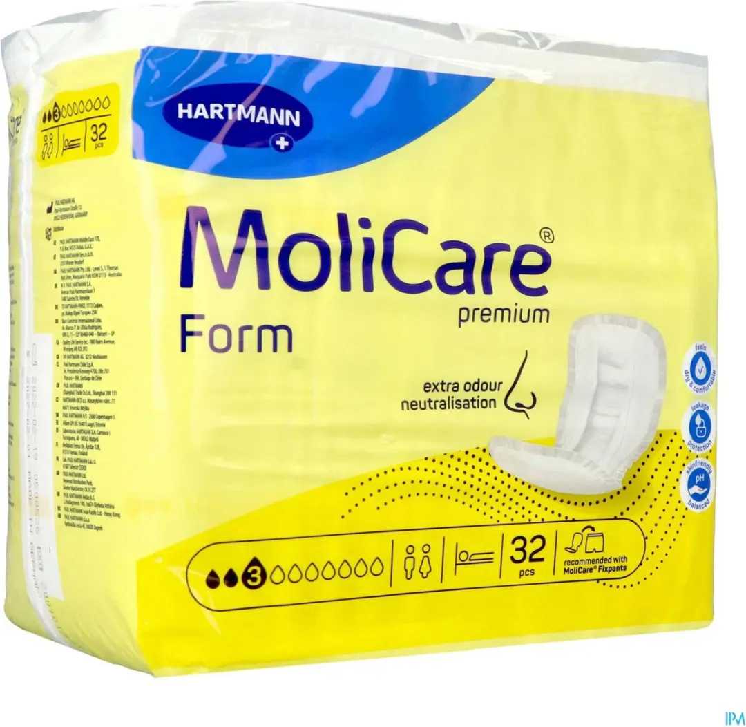 Hartmann Molicare Premium Form 3 Druppels - 32 Stuks - afbeelding 4 van 4