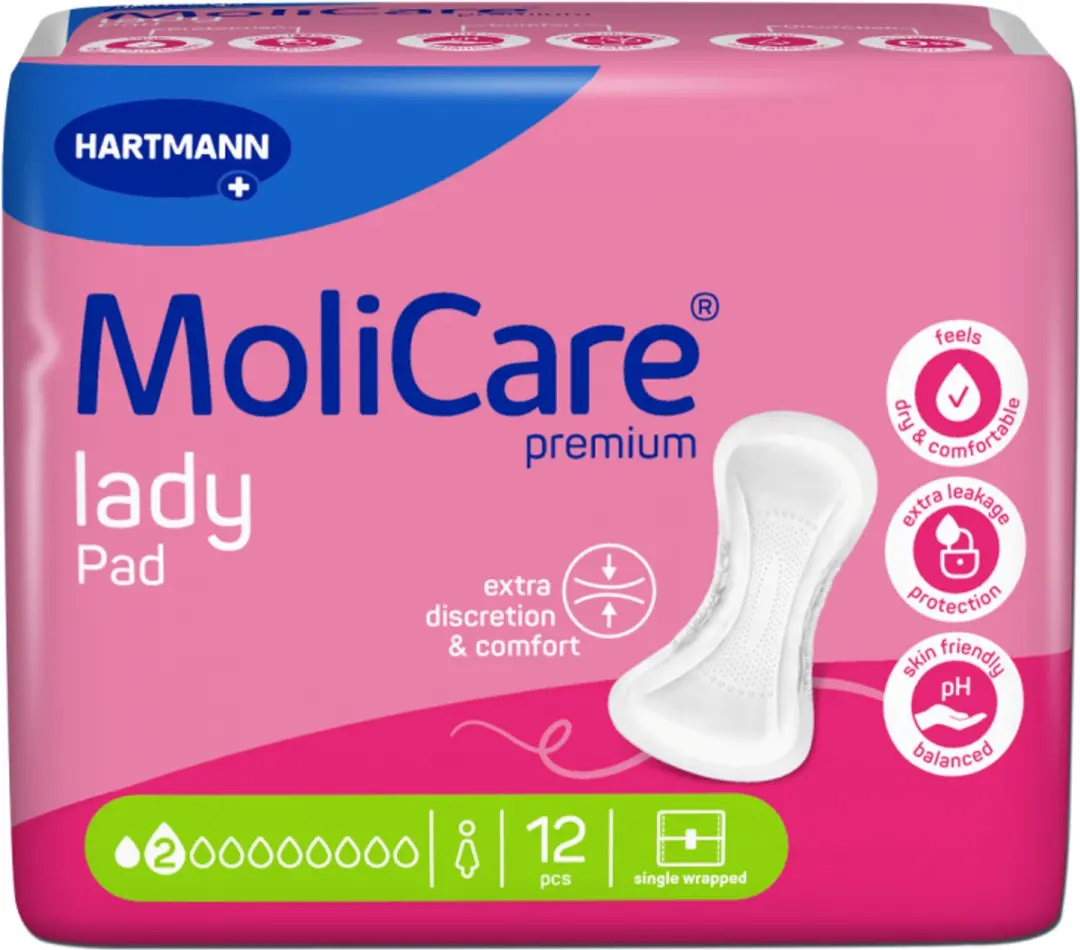 Hartmann Molicare Premium Lady Pads 2 druppels