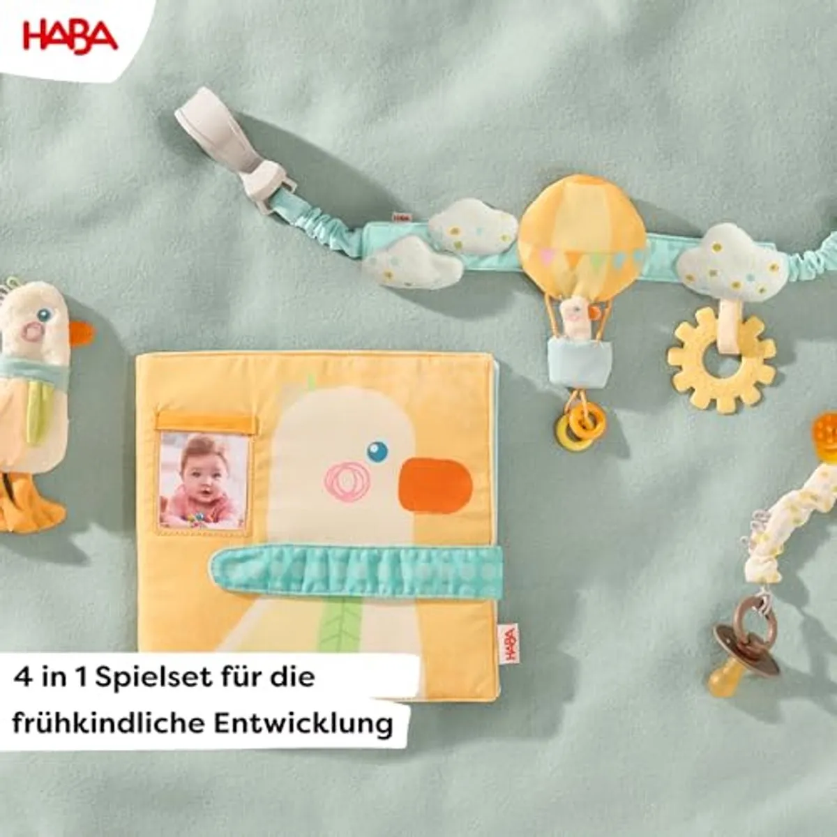 Haba Baby Speelset Gans 4-in-1 Multicolor