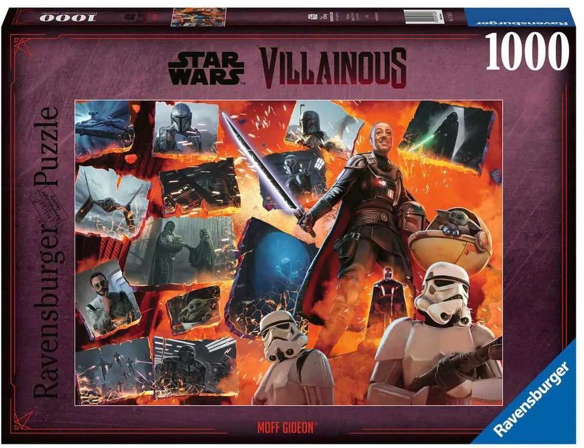 Ravensburger Star Wars Villainous Moff Gideon Legpuzzel 1000 Stuks