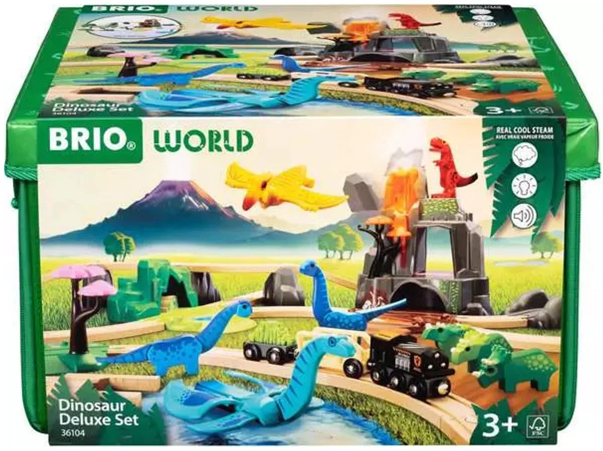 Ravensburger BRIO World Luxe Dinosaurussen Set 45-delig