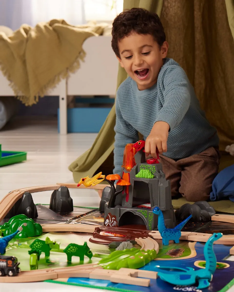 Ravensburger BRIO World Luxe Dinosaurussen Set 45-delig - Meerkleurig