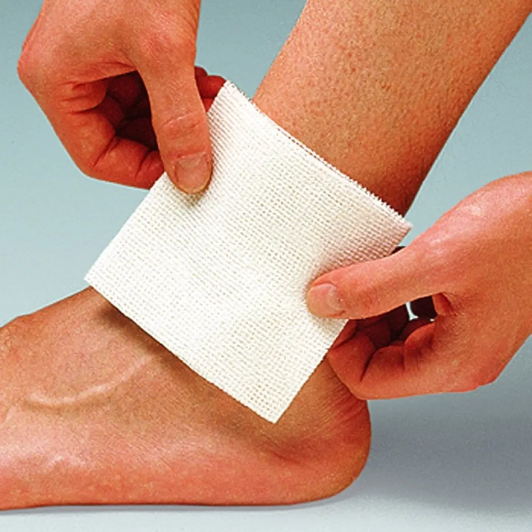Hartmann Medicomp MDR Non-woven Kompres 10x10cm - Blauw - 100 Stuks