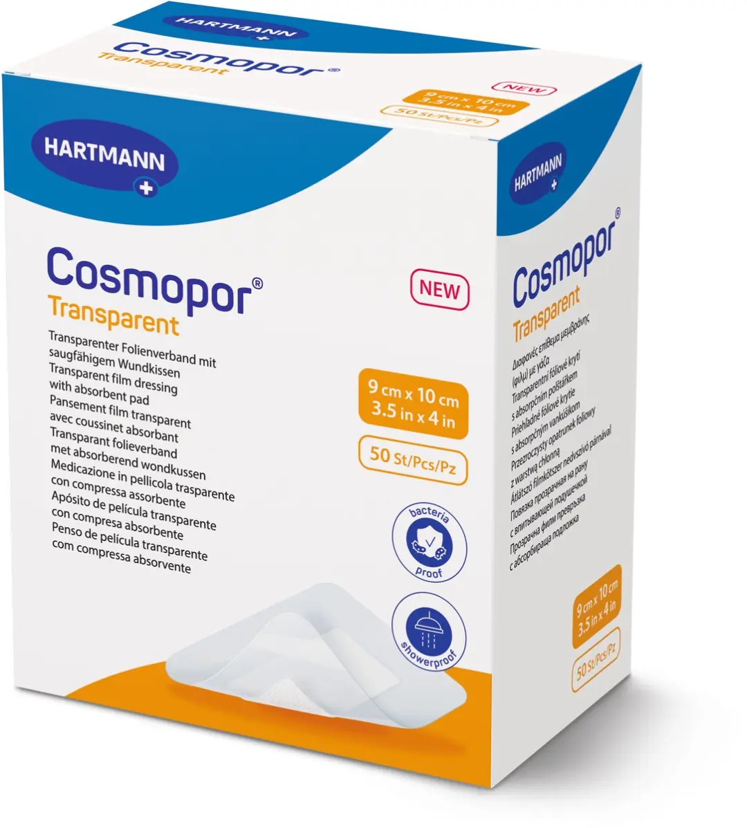 Hartmann Cosmopor Transparent 9x10cm