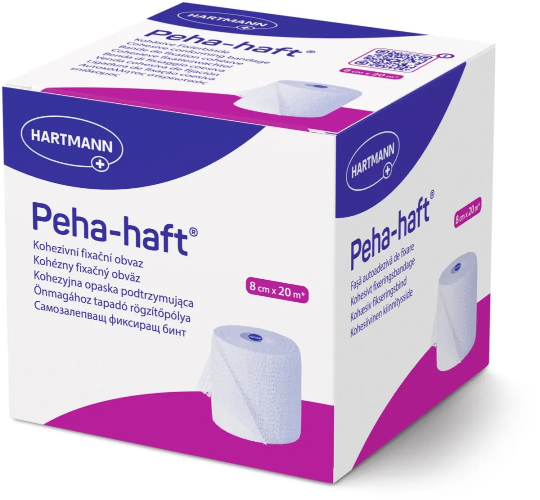 Hartmann Peha-haft Latexvrij Pleister 8cm x 20m