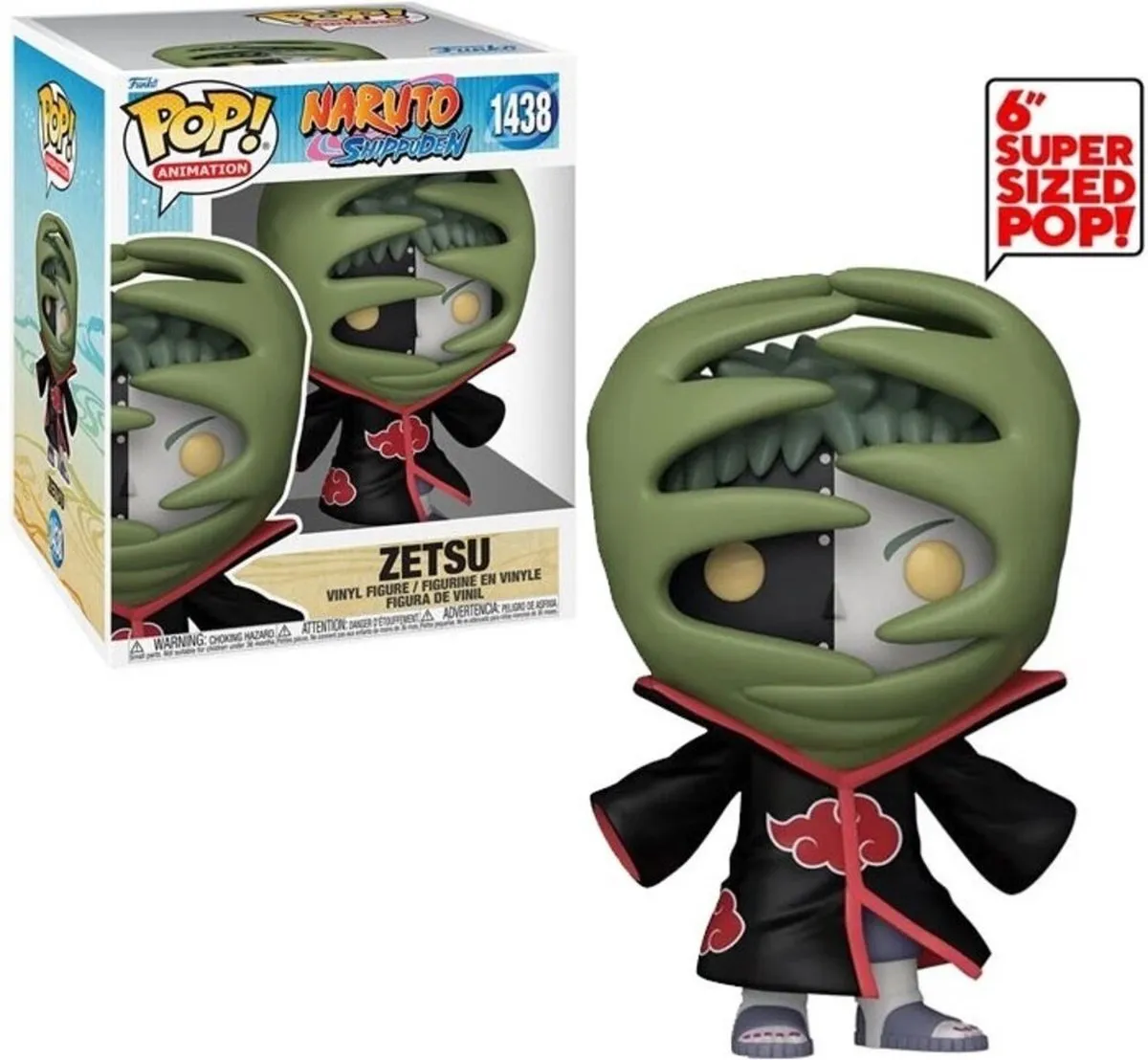 Funko Naruto Oversized POP! Zetsu 15cm Verzamelfiguur 72073 - Multicolor - afbeelding 6 van 6