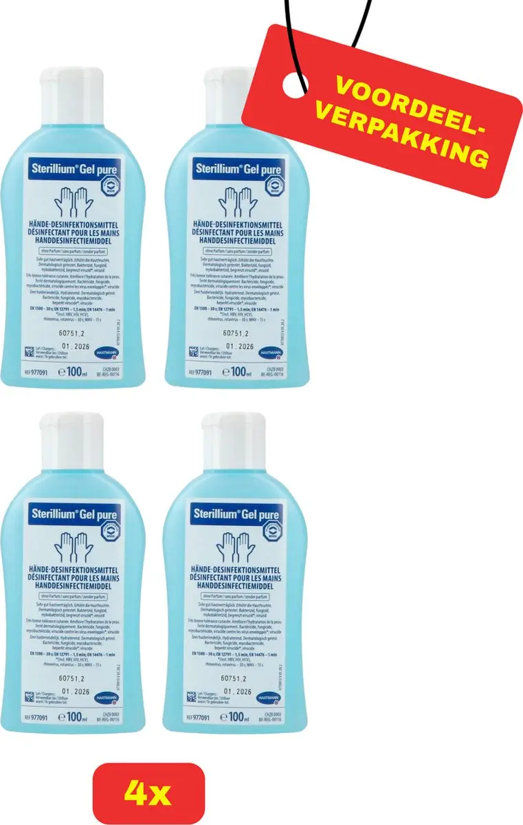 4X Sterillium Gel Hartmann