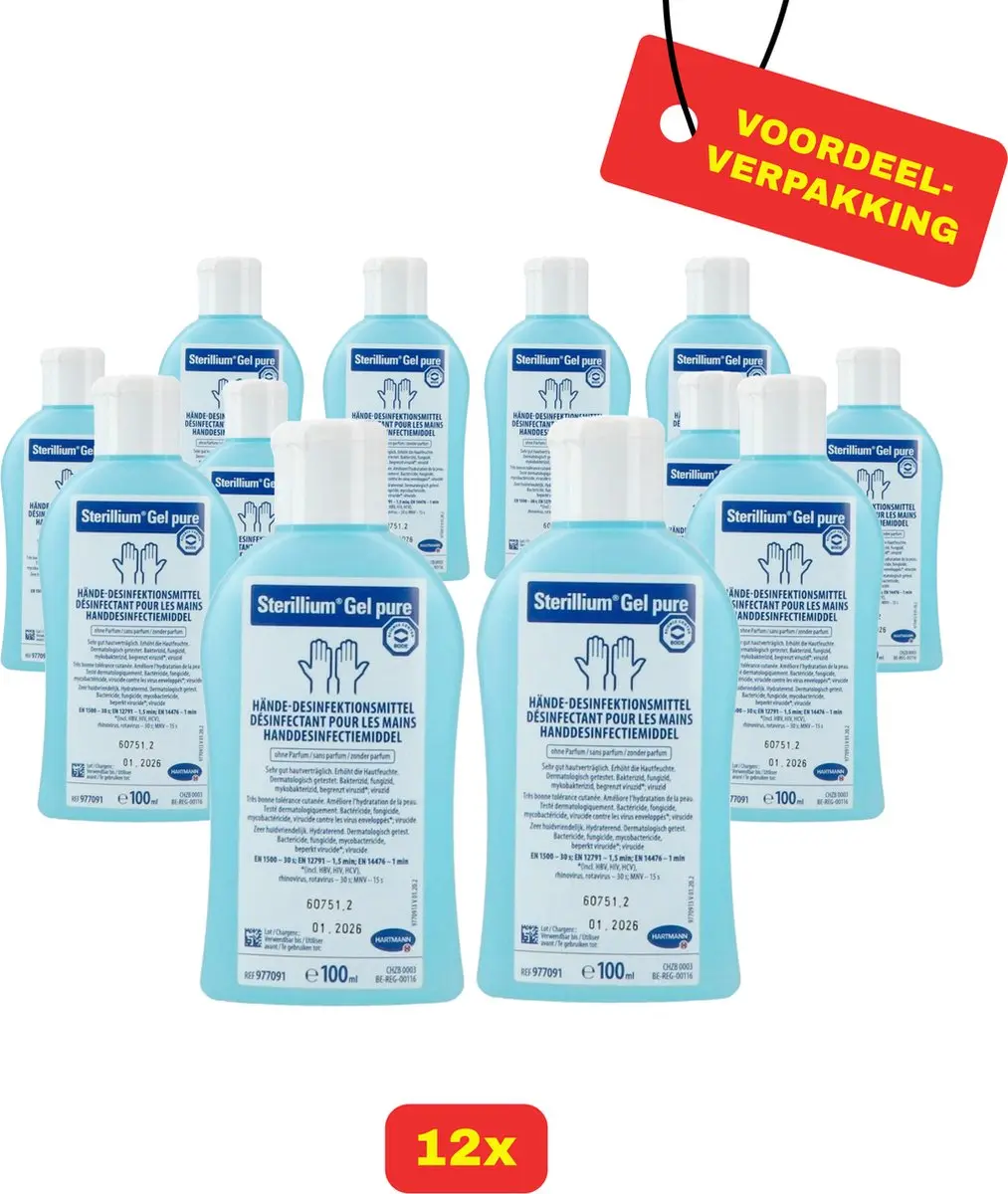 12X Sterillium Gel Hartmann