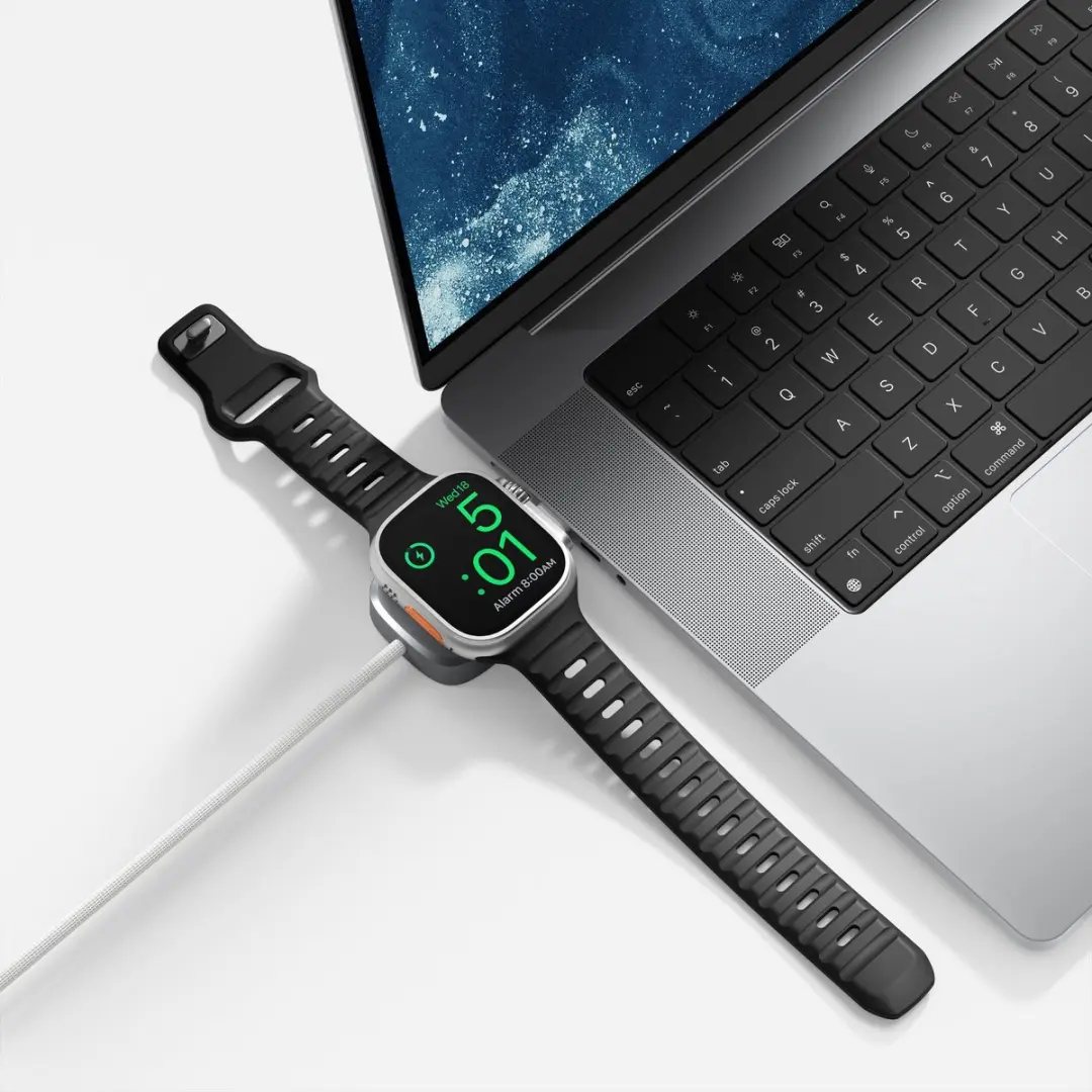 NOMAD Universeel Apple Watch Kabel 1.5m 100W - Wit