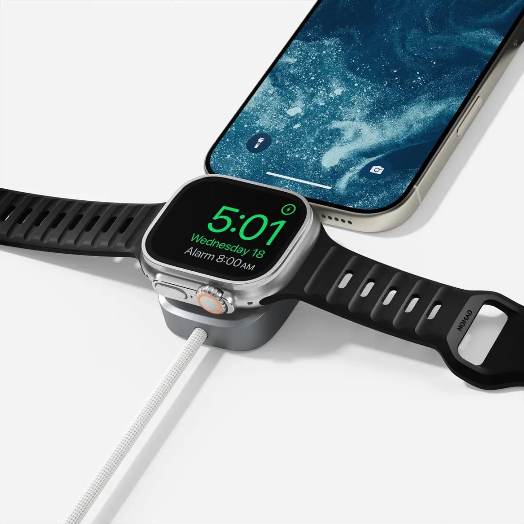 NOMAD Universeel Apple Watch Kabel 1.5m 100W - Wit - afbeelding 6 van 6
