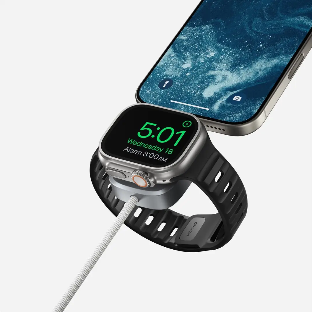 NOMAD Universeel Apple Watch Kabel 1.5m 100W - Wit