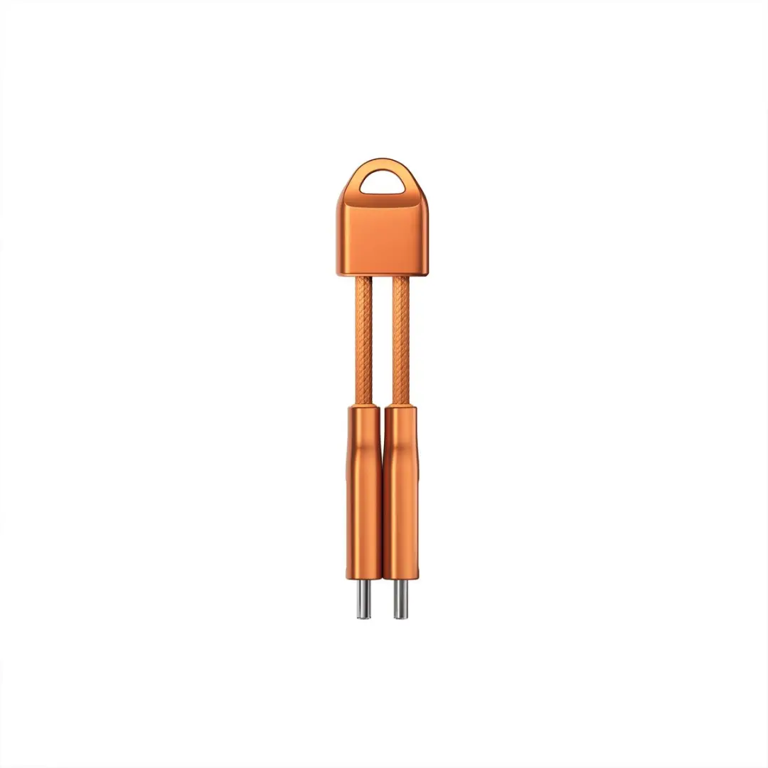 NOMAD Charge Key USB-C Sleutelhanger 240W - 10Gbps - Oranje