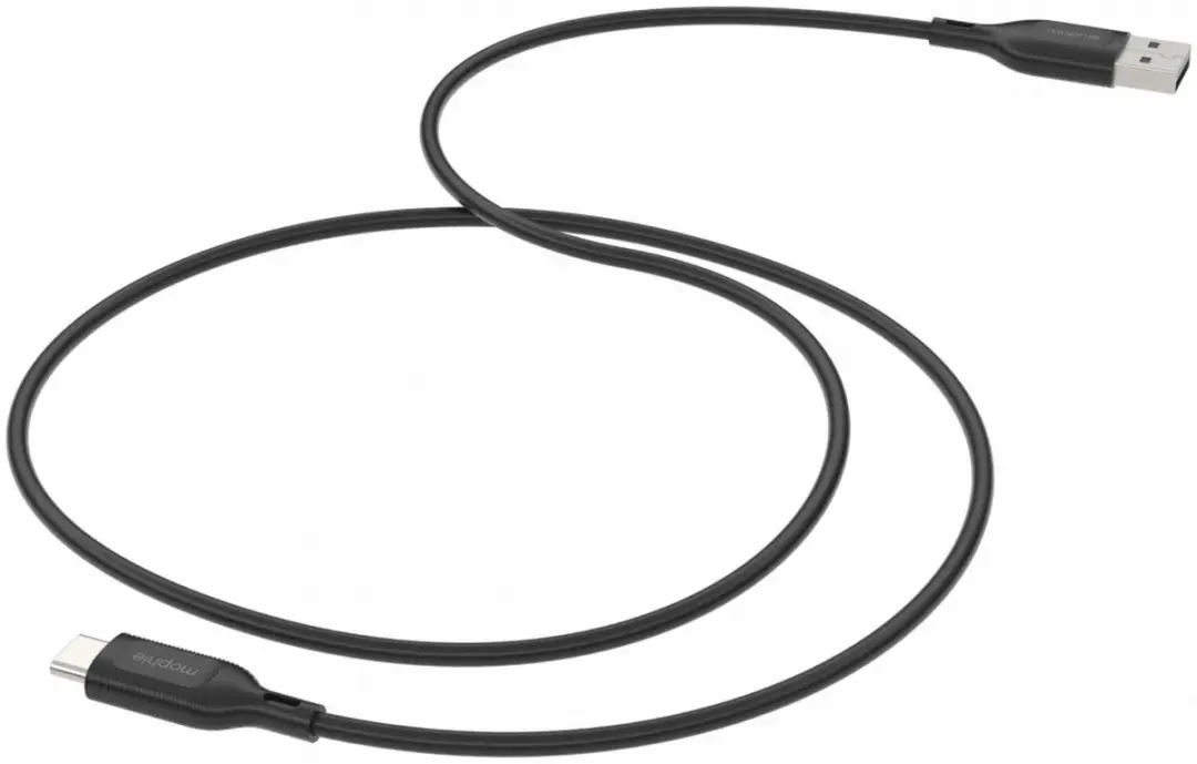 mophie Essentials USB-A naar USB-C Kabel 15W 3m - Zwart - afbeelding 2 van 6