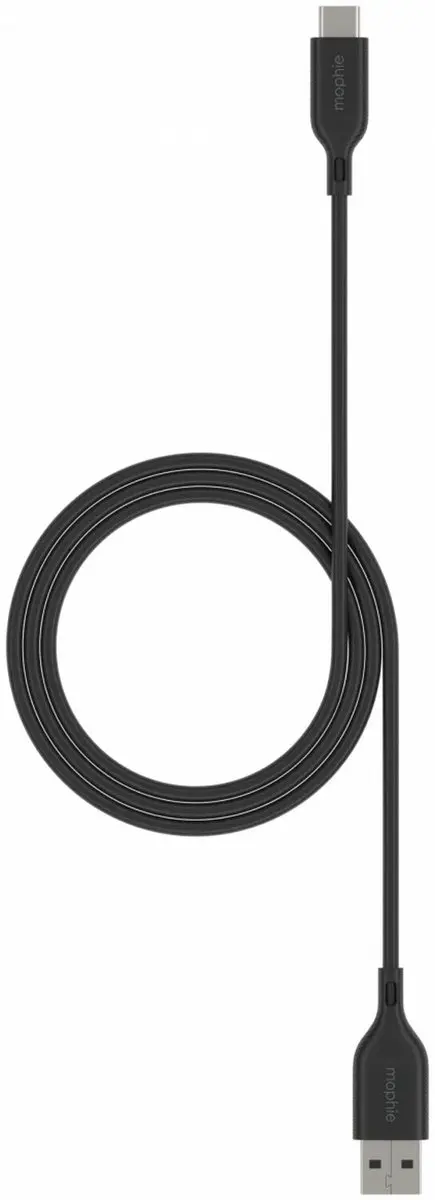 mophie Essentials USB-A naar USB-C Kabel 15W 3m - Zwart - afbeelding 3 van 6