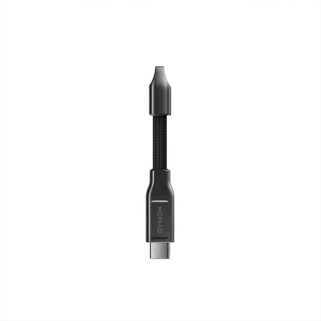 NOMAD Charge Key USB-C Sleutelhanger 240W - 10Gbps - Zwart - afbeelding 6 van 6