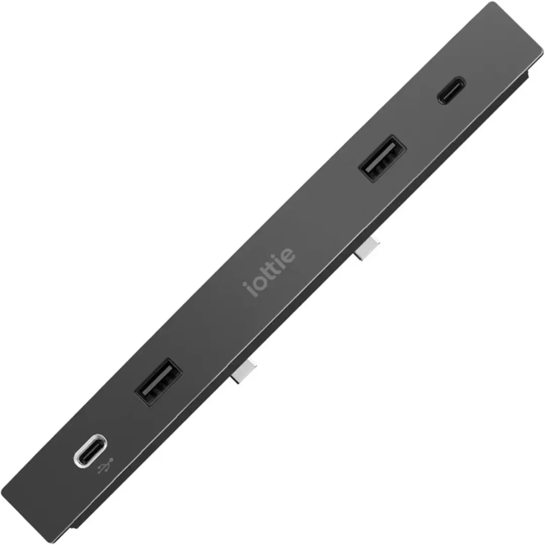 iOttie Tersus TRSCRG301 USB-C Hub - 2x USB-C + 2x USB-A - Zwart
