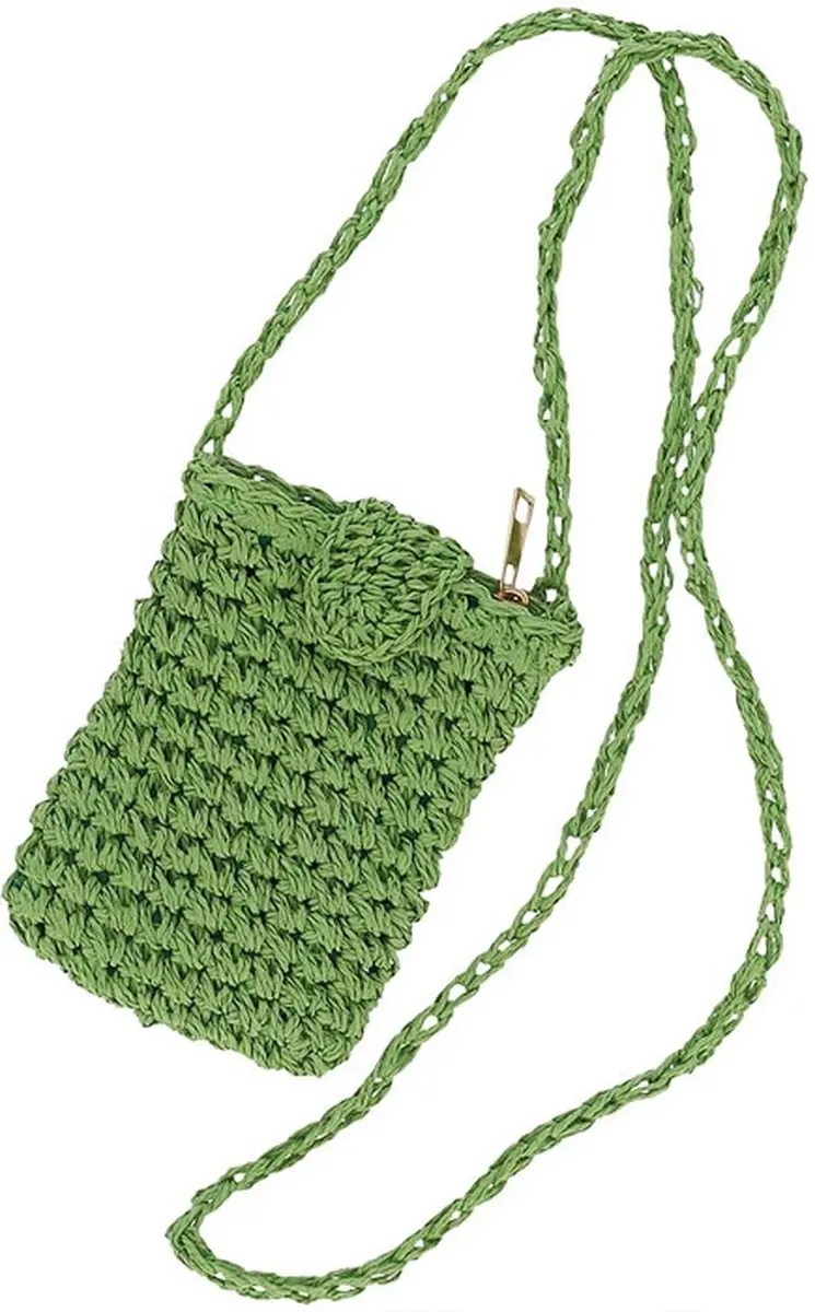 Sarlini Telefoontasje Groen - 1 Vak