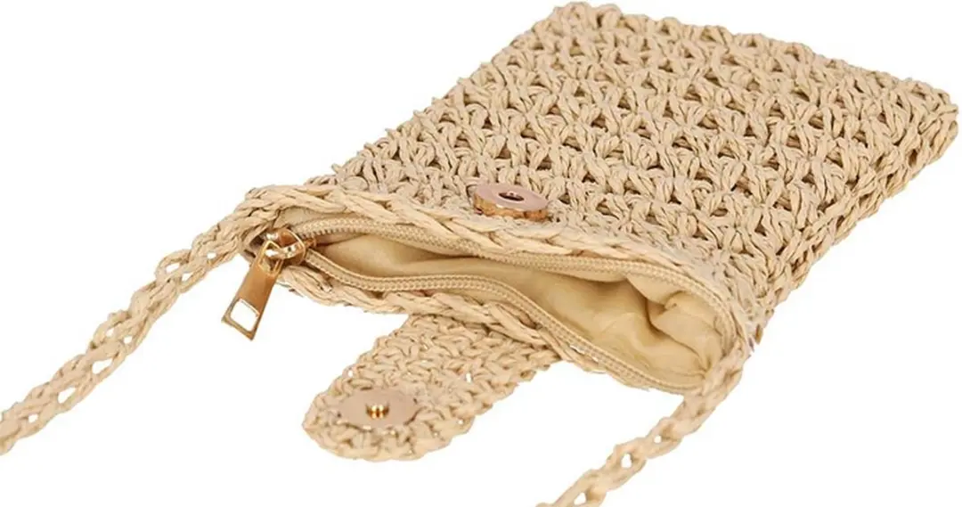 Sarlini Telefoontasje Beige - 1 Vak