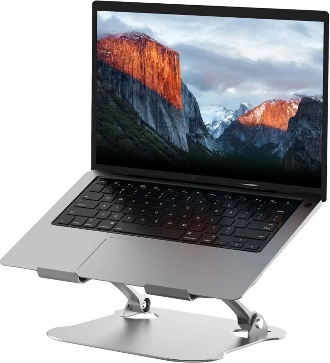R-JUST Opvouwbare Standaard voor Laptop/MacBook 10 tot 17.3 Inch Grijs