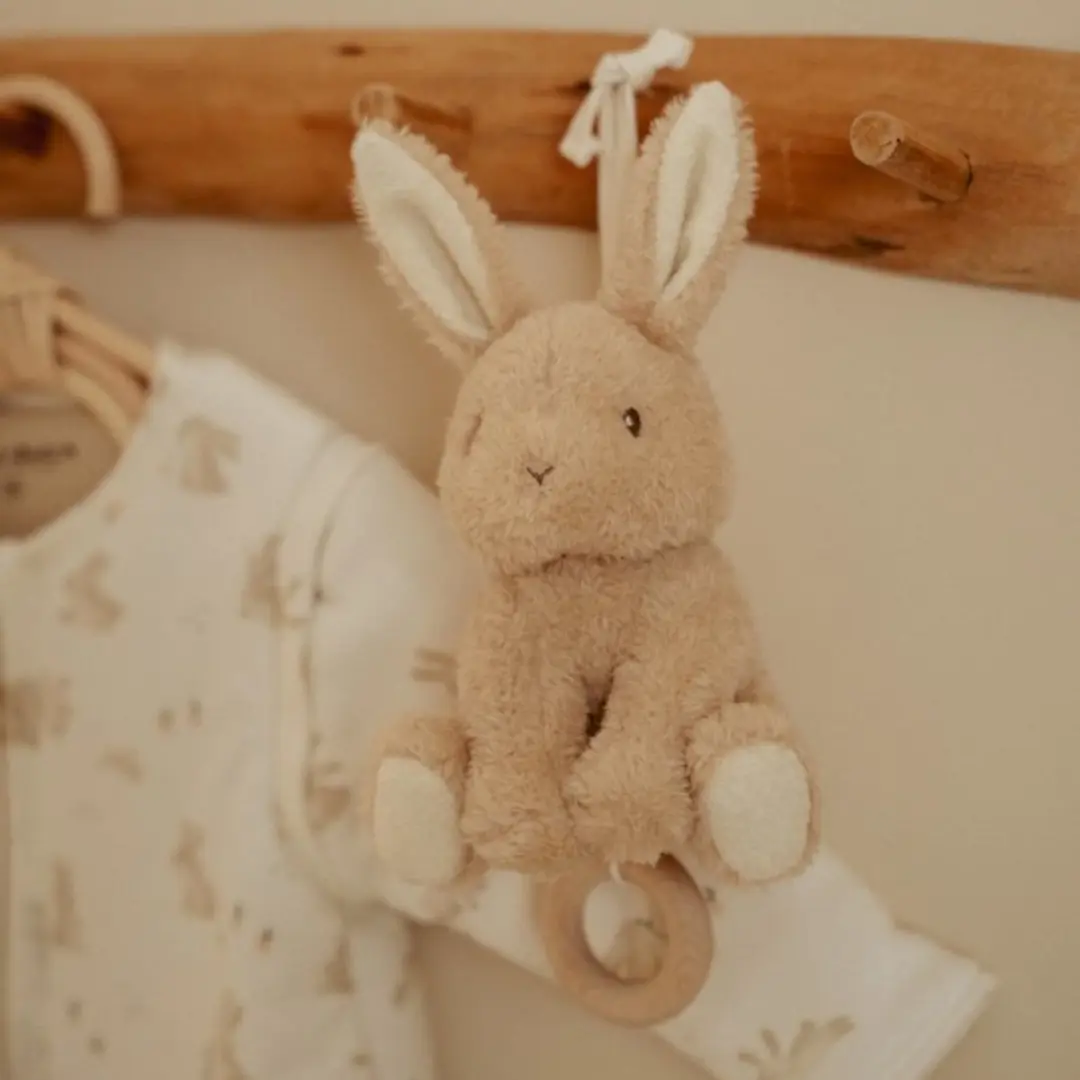 Little Dutch Newborn Naturals Muziekdoosje Baby Bunny - Bruin