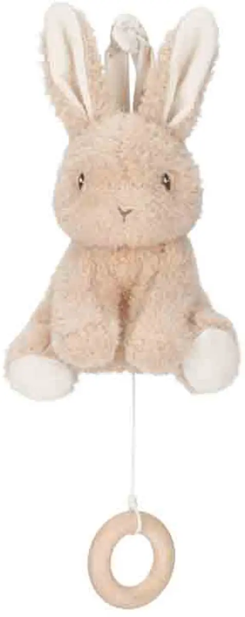 Little Dutch Newborn Naturals Muziekdoosje Baby Bunny - Bruin