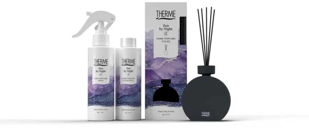 Therme Zen by Night Home Parfumsticks Refill 150ml - Wit