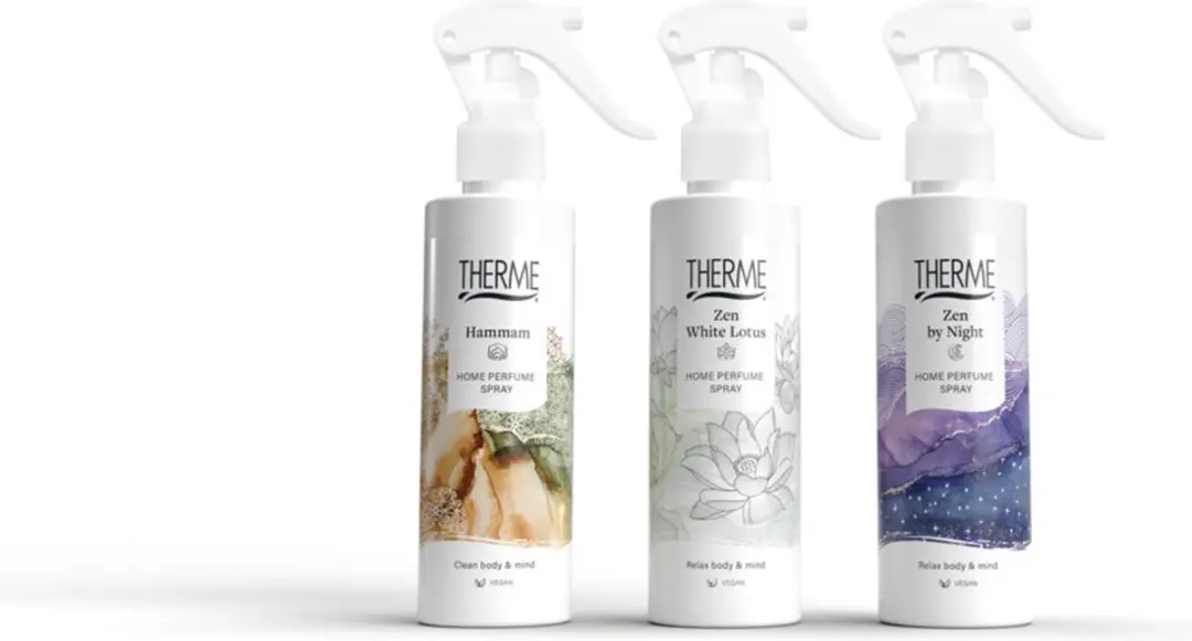 Therme Zen by Night Home Parfumspray 150ml - 6 Stuks - Paars/Wit