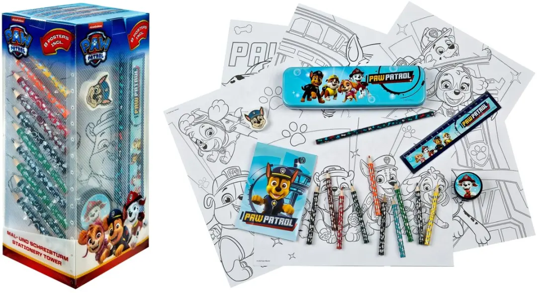 PAW Patrol Schrijfset 24-delig - Blauw