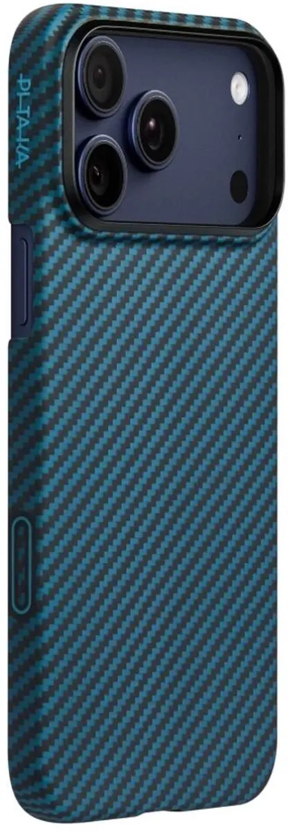 Pitaka KI1706BPM Ultra Slim Hoesje iPhone 17 Pro Max - MagSafe - Blauw
