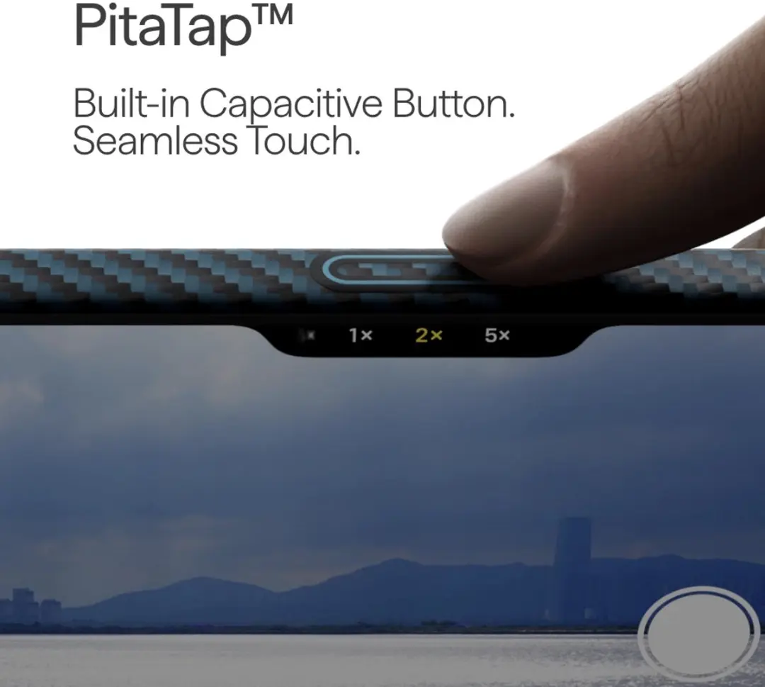 Pitaka KI1706BPM Ultra Slim Hoesje iPhone 17 Pro Max - MagSafe - Blauw