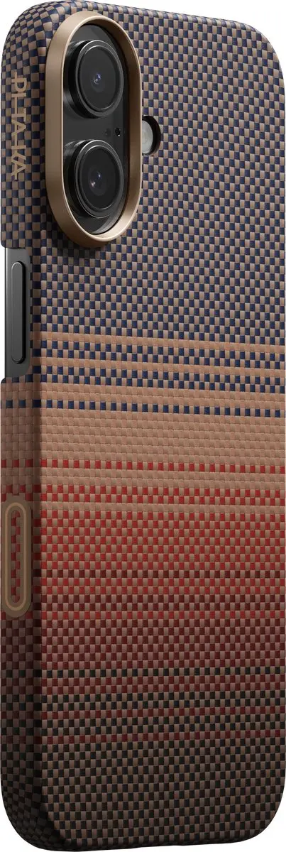 Pitaka Ultra Slim Hoesje iPhone 17 KI1702 - MagSafe - Oranje - afbeelding 2 van 6