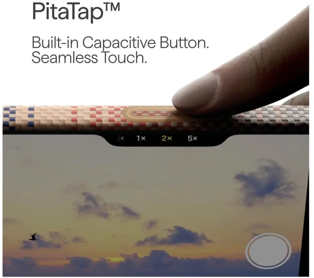Pitaka Ultra Slim Hoesje iPhone Air KI1702SA - Oranje