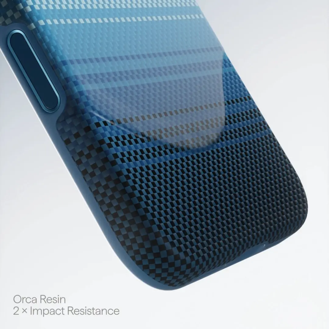 Pitaka Ultra Slim Hoesje iPhone 17 Pro KI1703MP - Blauw