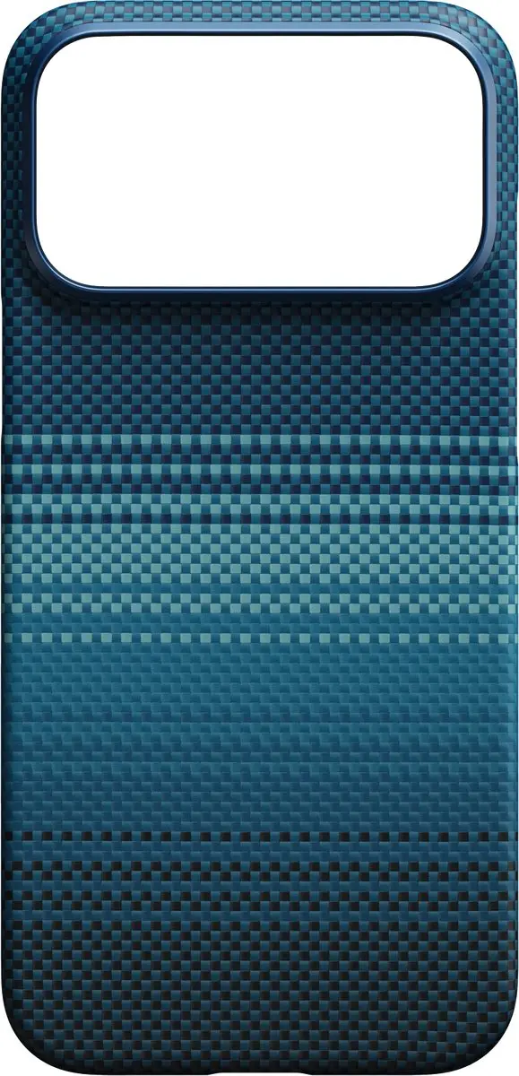 Pitaka Ultra Slim Hoesje iPhone 17 Pro Max KI1703MPM - Blauw