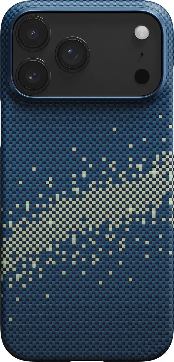 Pitaka Ultra Slim Hoesje iPhone 17 Pro Max KI1701MPM - MagSafe - Blauw - afbeelding 6 van 6