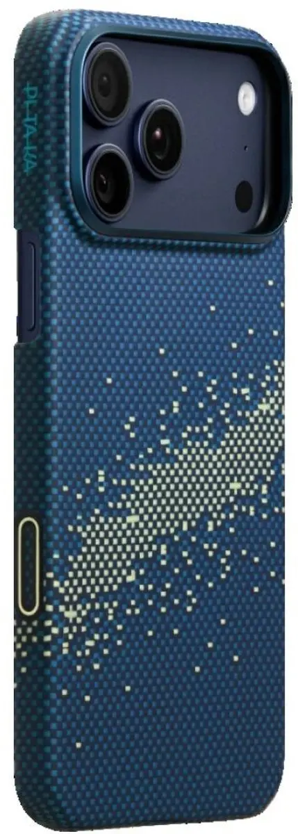 Pitaka Ultra Slim Hoesje iPhone 17 Pro Max KI1701MPM - MagSafe - Blauw