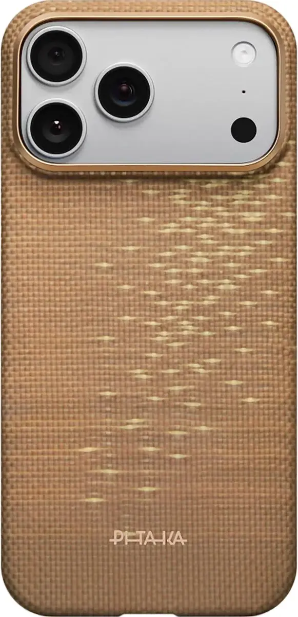 Pitaka Ultra Slim Hoesje iPhone 17 Pro KI1705AG - MagSafe - Beige