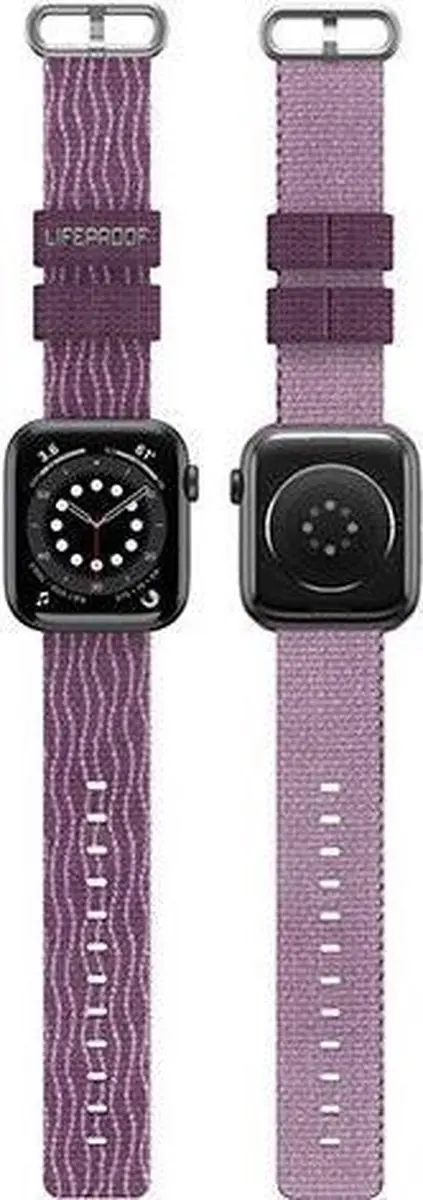 LifeProof Geschikt voor Apple Watch Bandje Nylon Paars